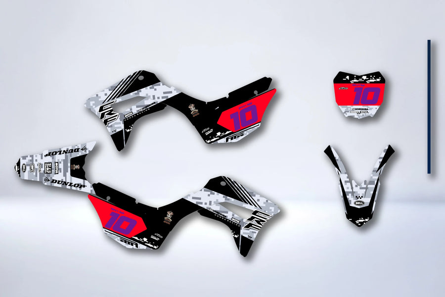 Kit déco HONDA CRF 125 F 2019-2025 IROFEN