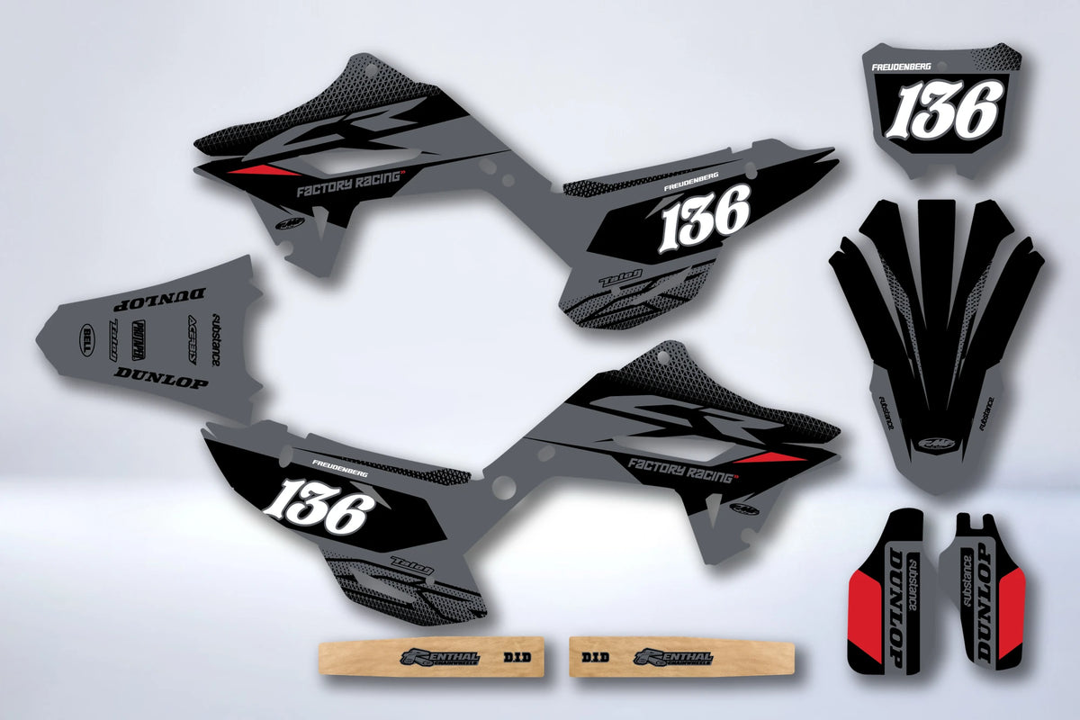 Graphics kit HONDA CR 125 / 250 2002-2012 RESTYLE POLISPORT 2024 - JOLKOR