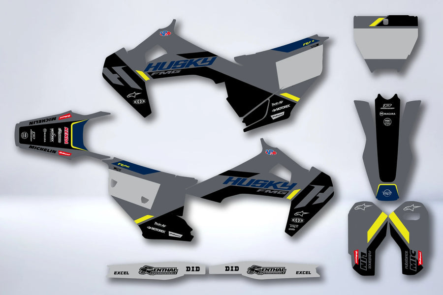 Kit déco HUSQVARNA TC / FC / TX / TE / FE 2019-2023 BORNYX