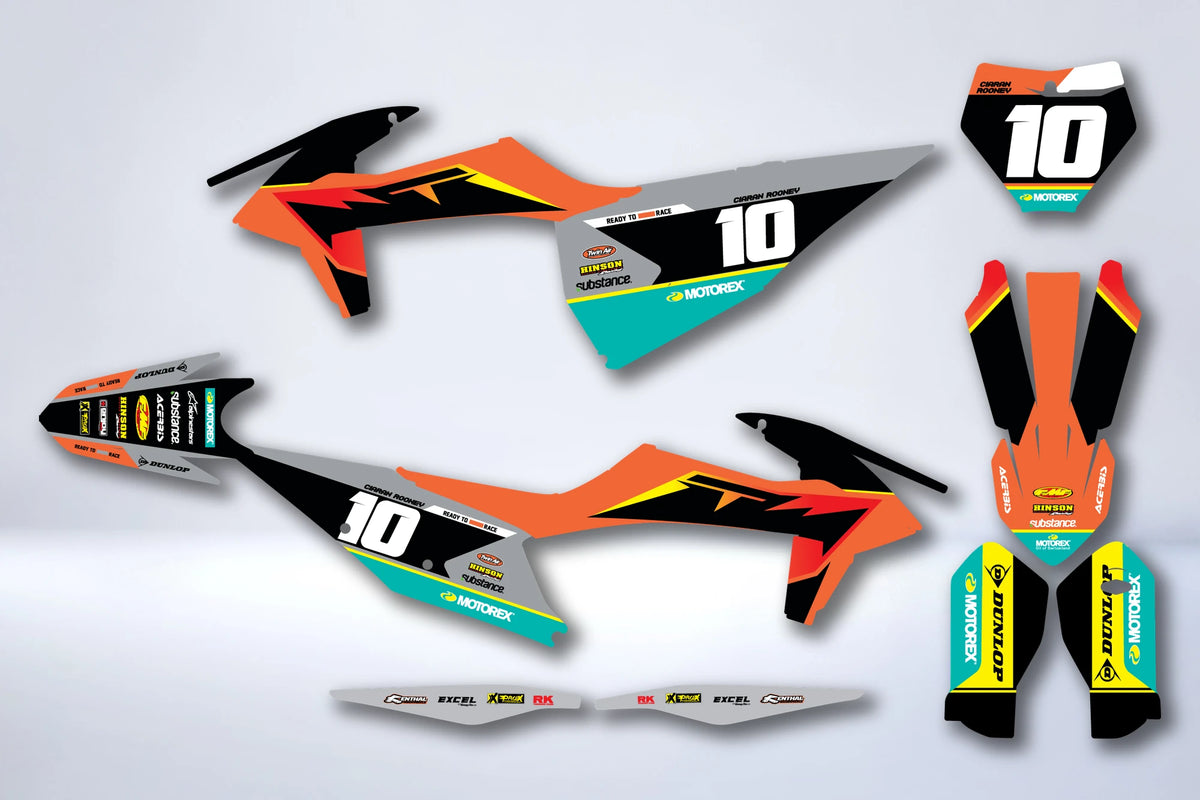 Kit de adhesivos KTM EXC EXC-F SX SX-F 2019-2023 - PROKIS