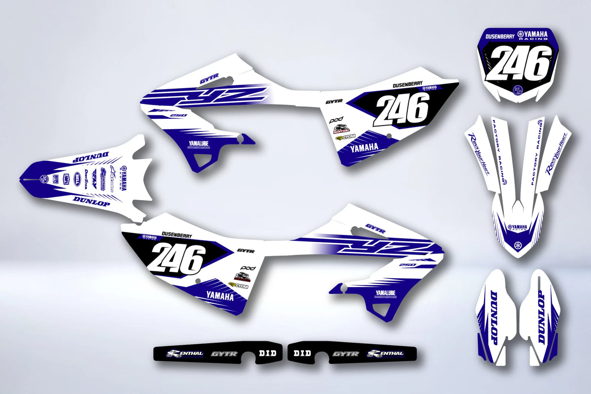 Kit Déco Yamaha YZ 125/250 2022-2026 - FALVIX