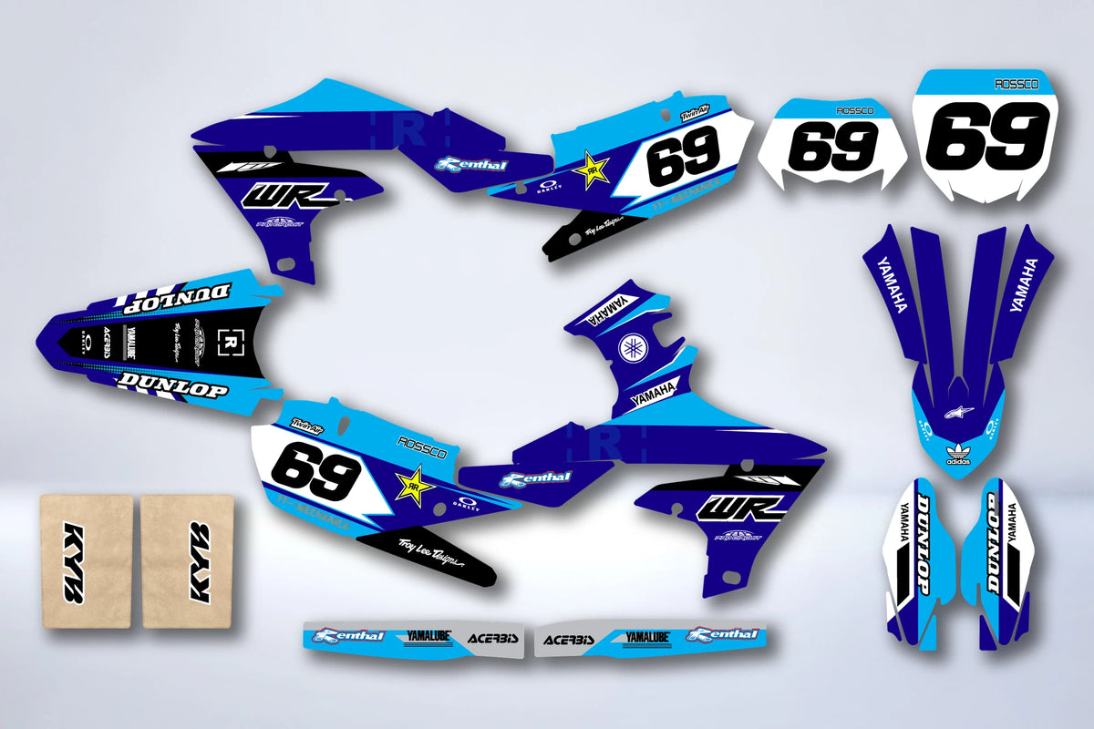 Kit autocolantes YAMAHA WR 250 2020-2024 & WR 450 2019-2023 - JORLEX