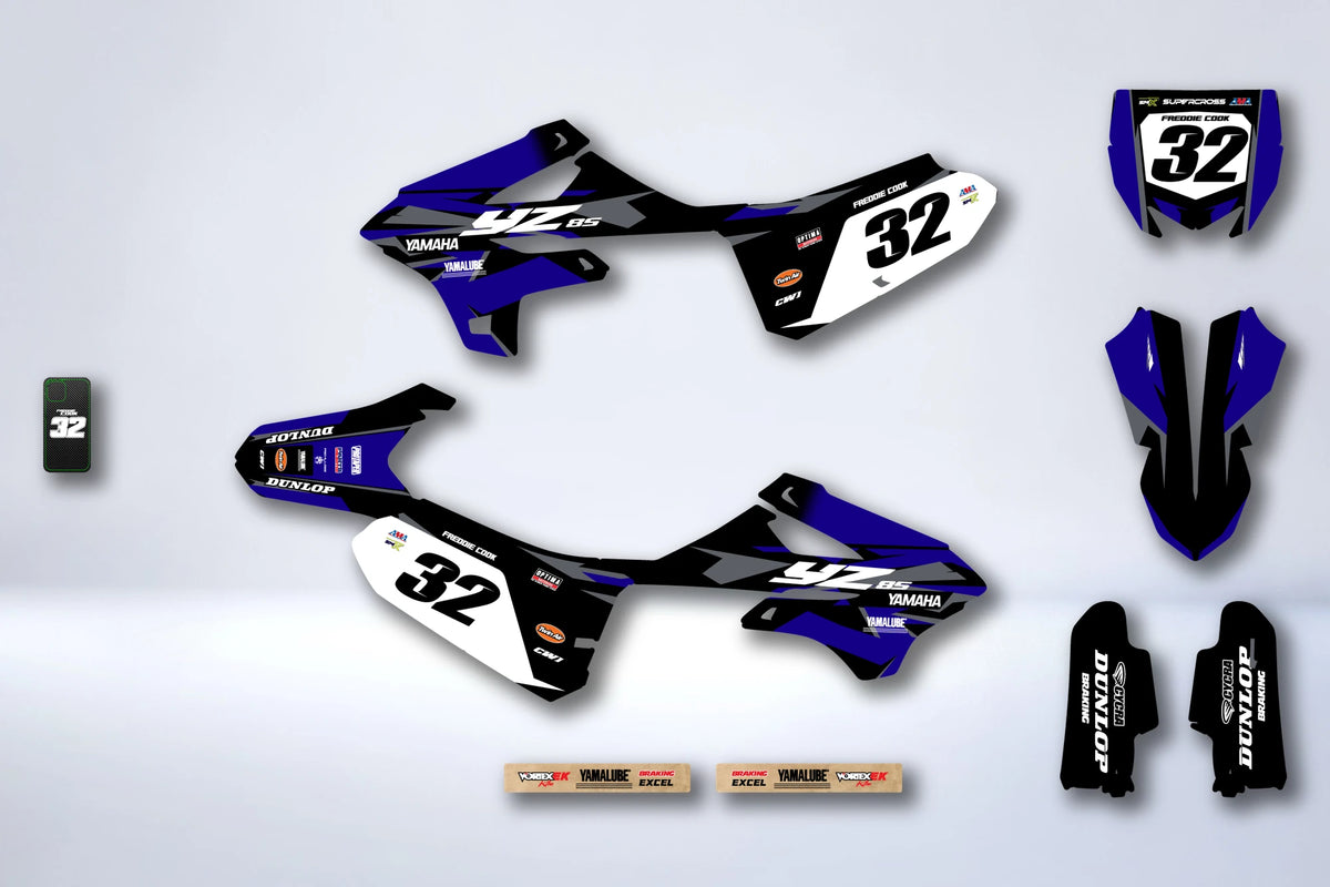 Dekor-Kit Yamaha YZ 85 2022-2025 - GLAVOK