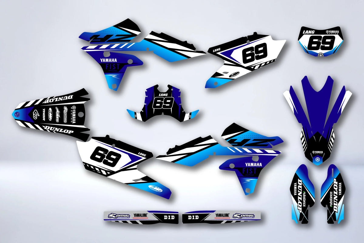 Kit grafiche YAMAHA WRF 250-450 2015-2018 - TYRTAN