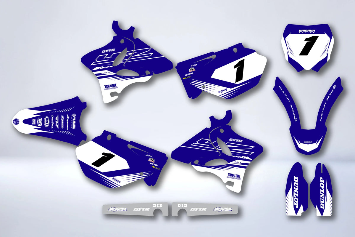 Kit Déco YAMAHA YZ 125-250 2002-2014 - BLAHIX