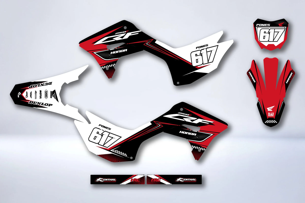 Kit Déco HONDA CRF 250 F 2019-2025 - ZEPNYX