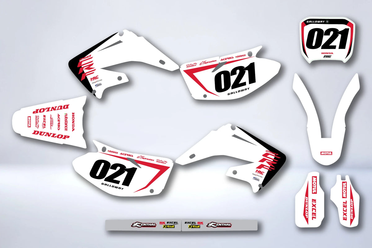 Kit Déco HONDA CR 125-250 2002-2013 - VEXTHOR