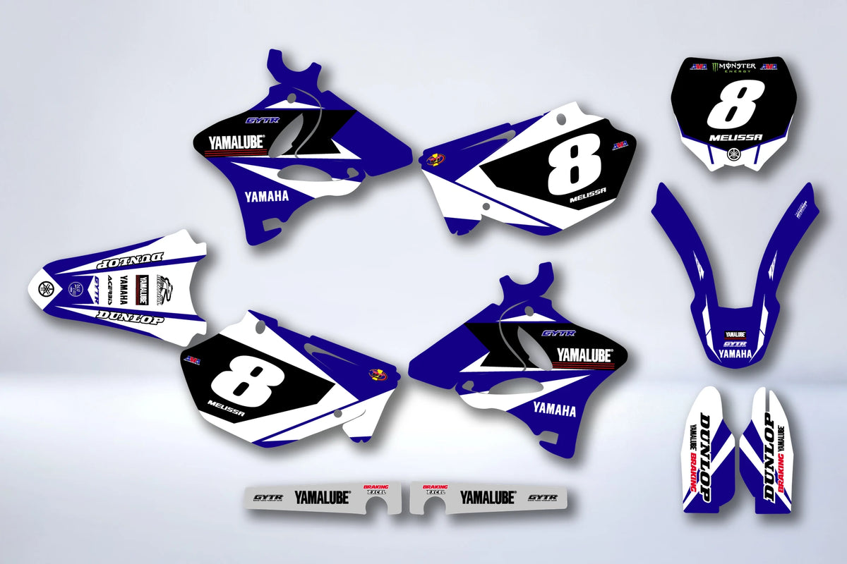 Kit Déco YAMAHA YZ 125-250 2002-2014 - VORVOK