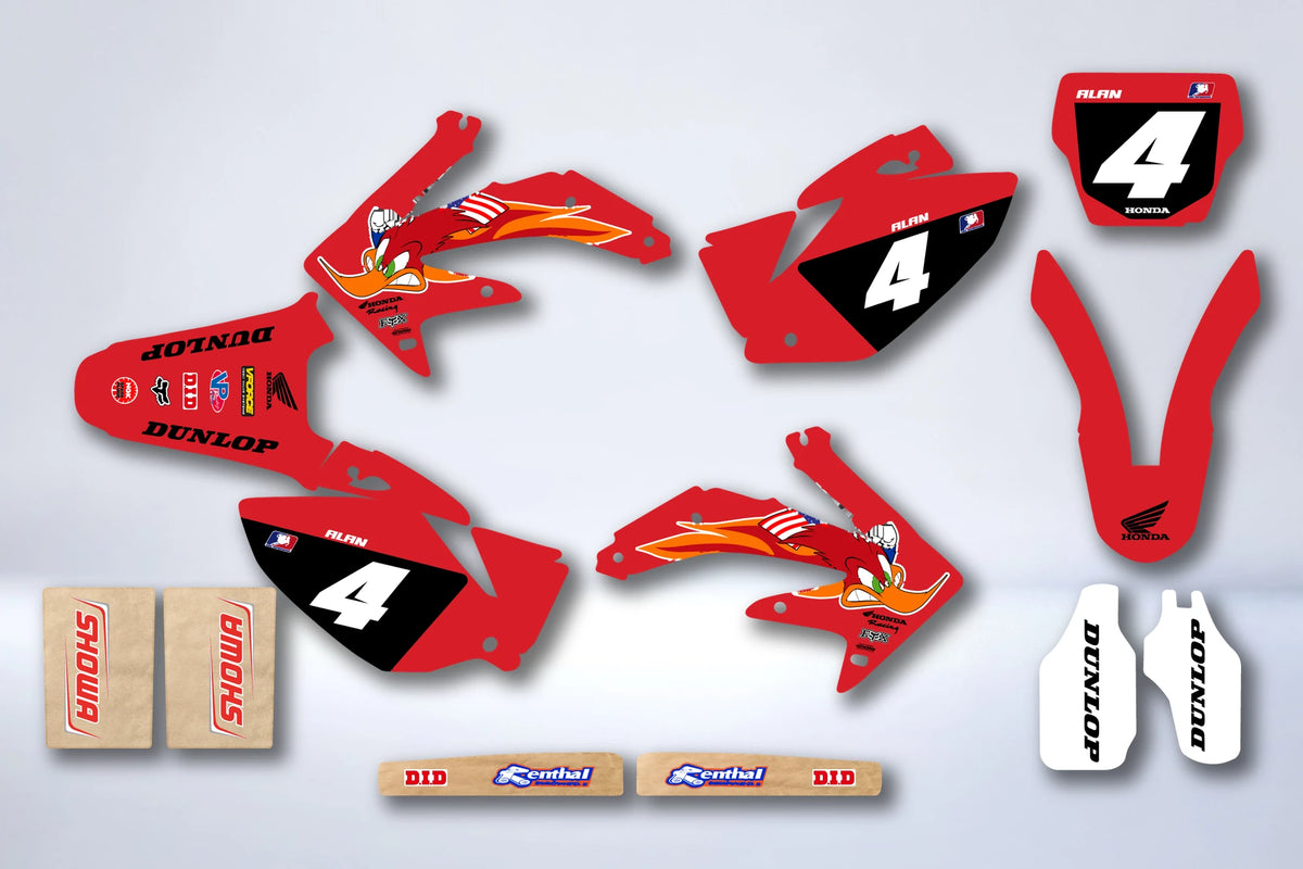 Kit Déco HONDA CRF 450 2005-2008 - LYRXIS
