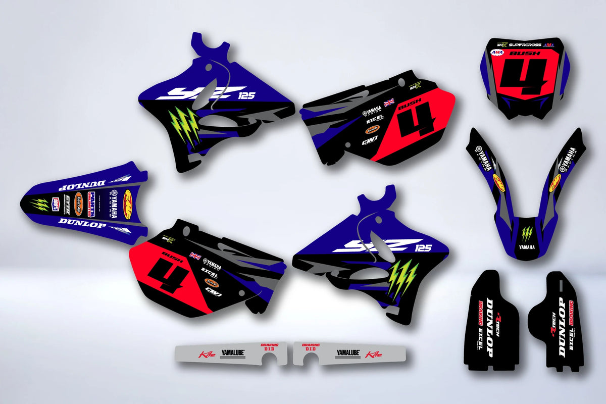 Dekor-Kit YAMAHA YZ 125-250 2002-2014 - HORKANE