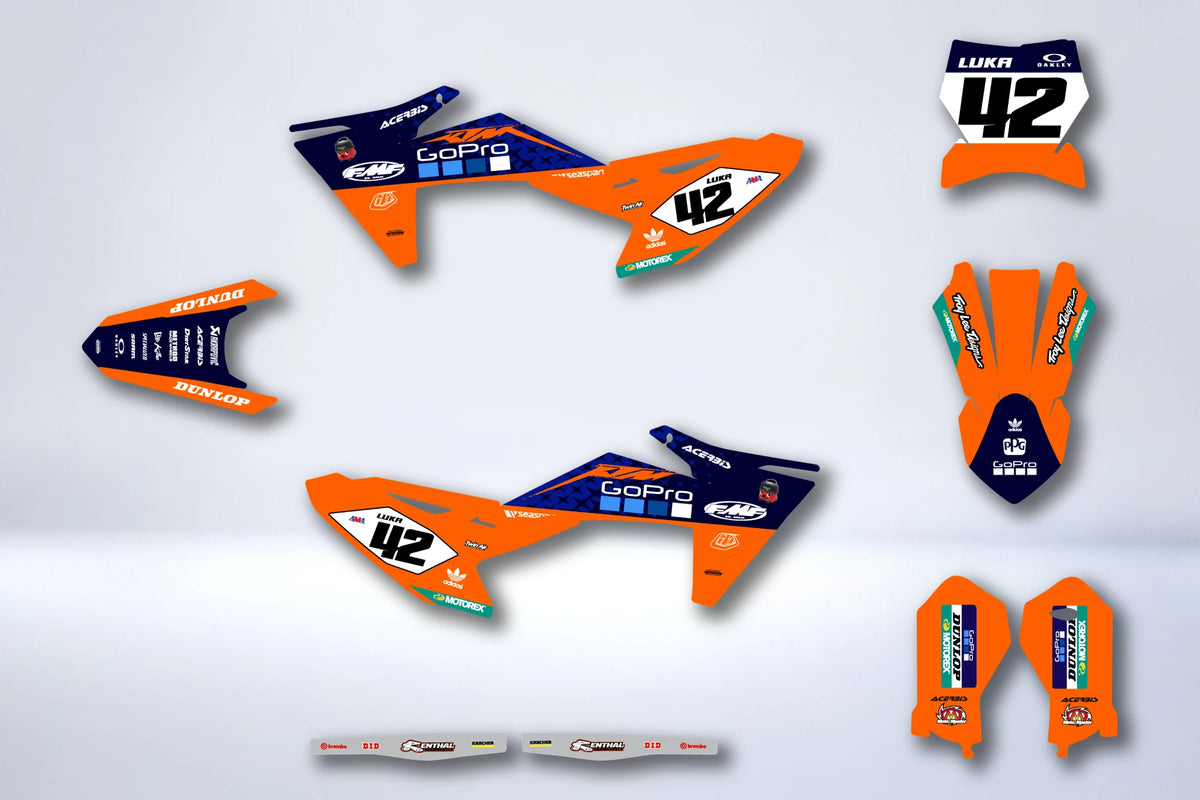 Kit de adhesivos KTM SX 50 / SX-E 3 / SX-E 5 2024-2026 - NEXRAX
