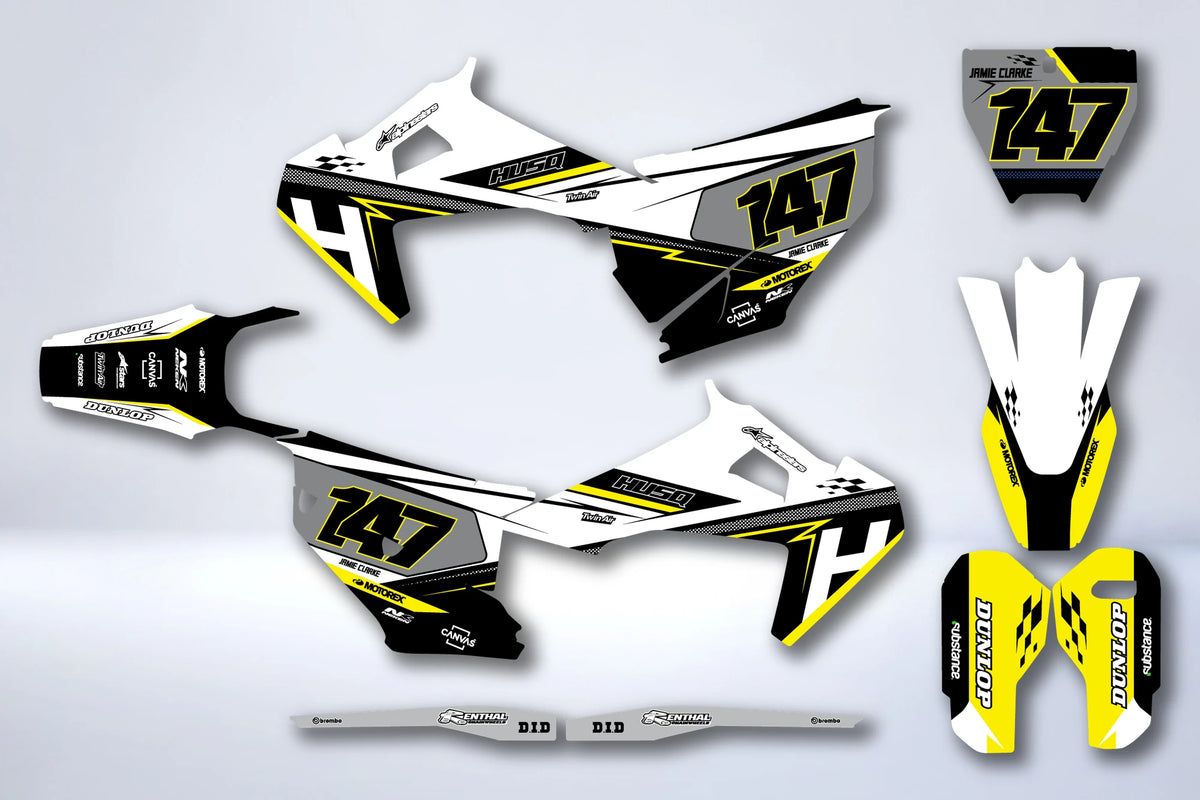 Kit autocolantes HUSQVARNA TC / FC / TX / TE / FE 2019-2023 - VALVIX