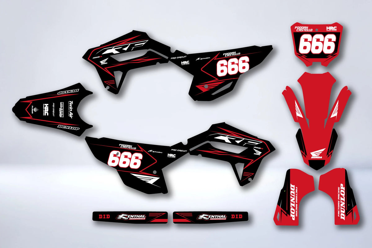 Kit Déco HONDA CRF 250 2004-2009 - XERNOX
