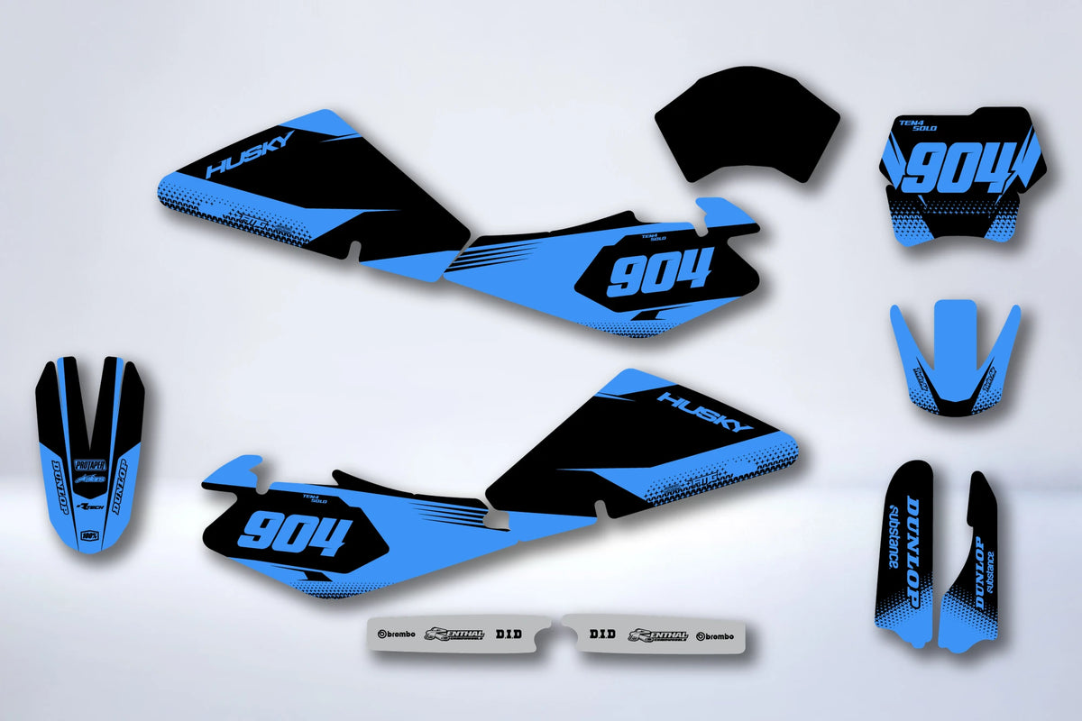 Graphics kit HUSQVARNA TC / TE 2005-2007 - JOLNIS