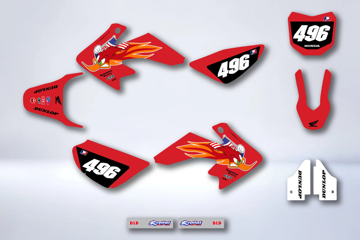 Graphics kit HONDA CRF 50 2003-2026 - ZYNVYN