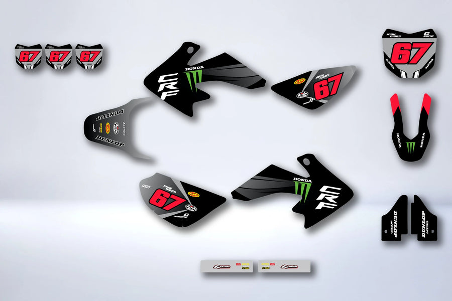Kit déco HONDA CRF 50 2003-2026 LOKTON