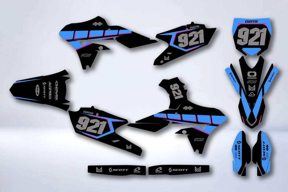 Kit Déco YAMAHA YZF 250-450 2014-2017 - HORMYR