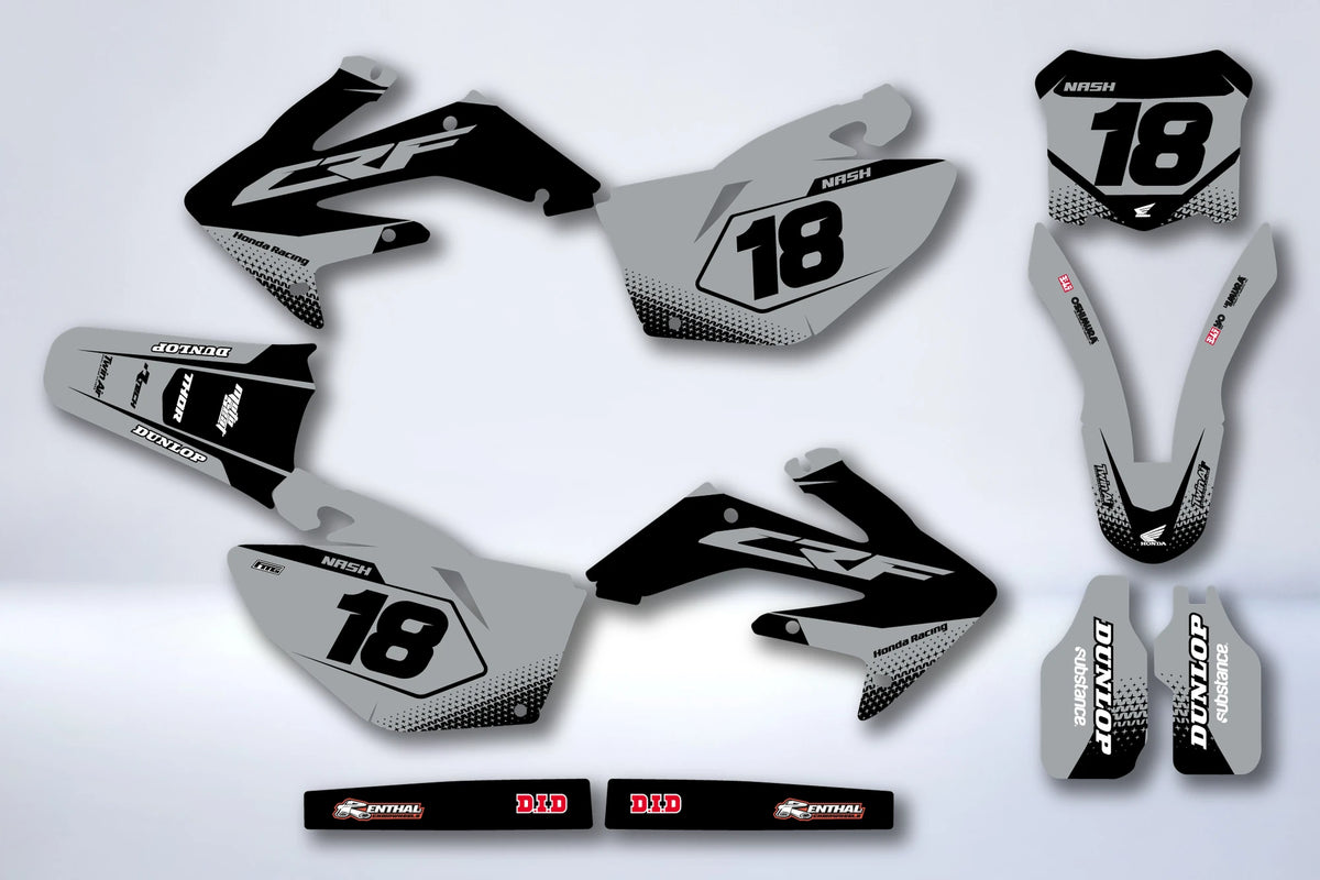 Kit Déco HONDA CRF 250 2004-2009 - ZULSAR
