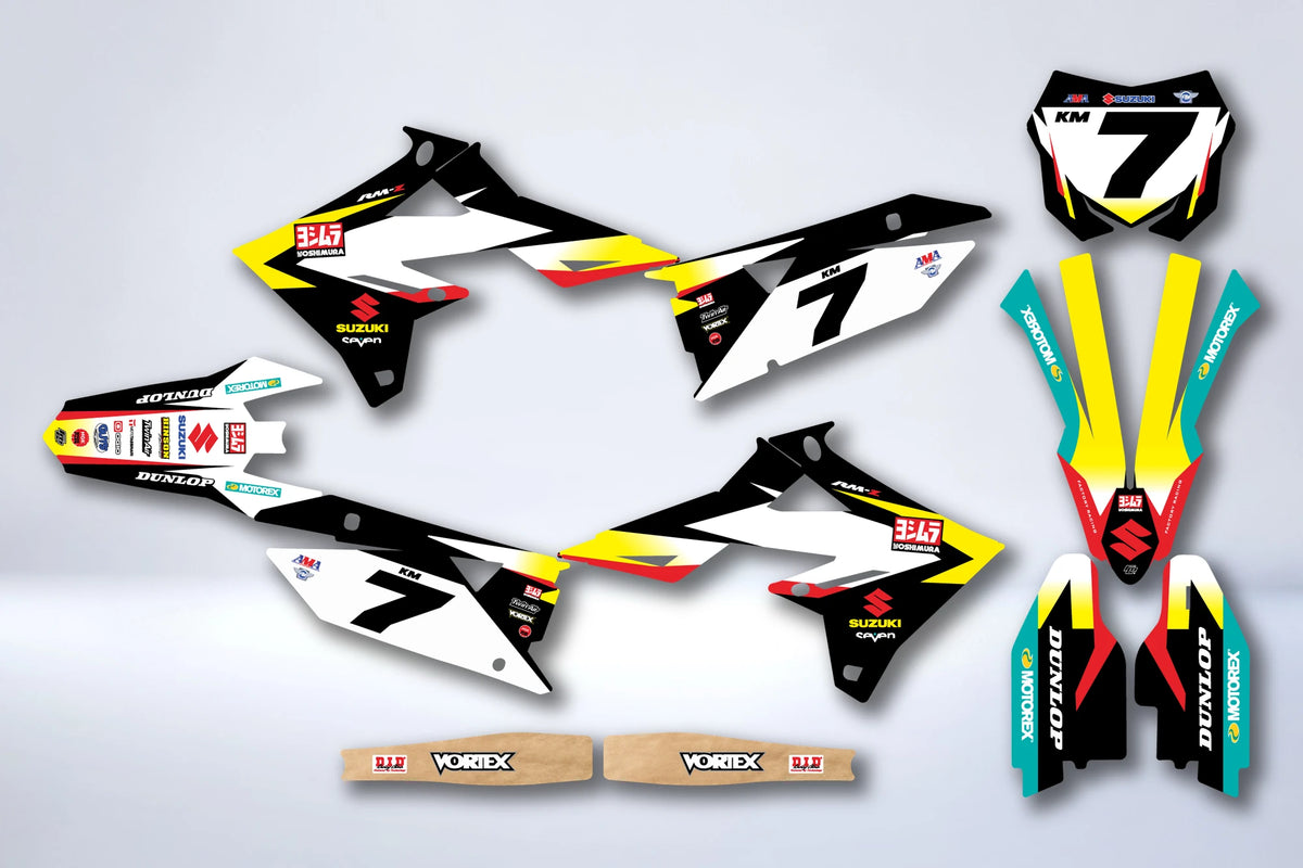 Graphics kit SUZUKI RM-Z 450 2018-2025 & RM-Z 250 2019-2025 - LAGON