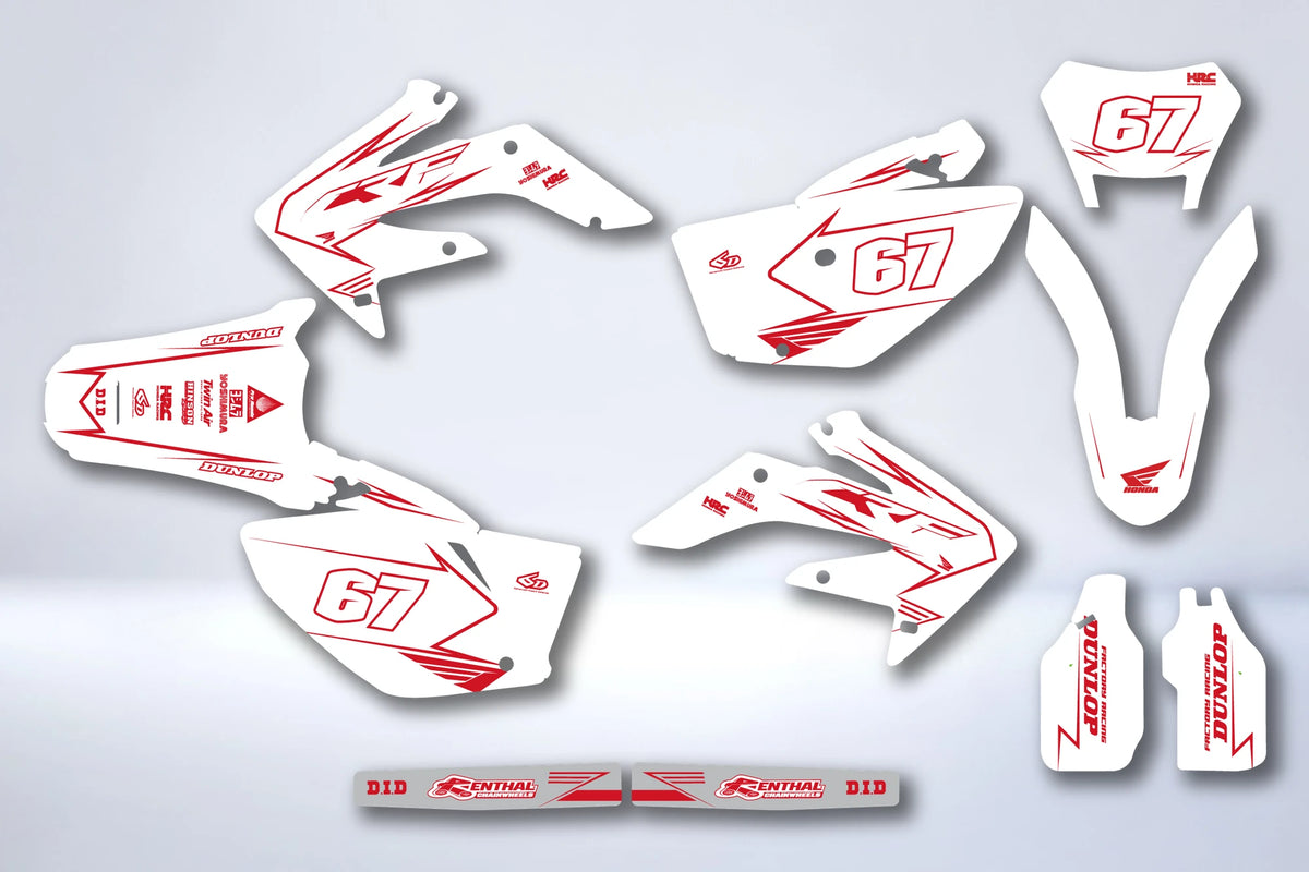 Dekor-Kit HONDA CRF250X 2004-2020 - SYLDOR