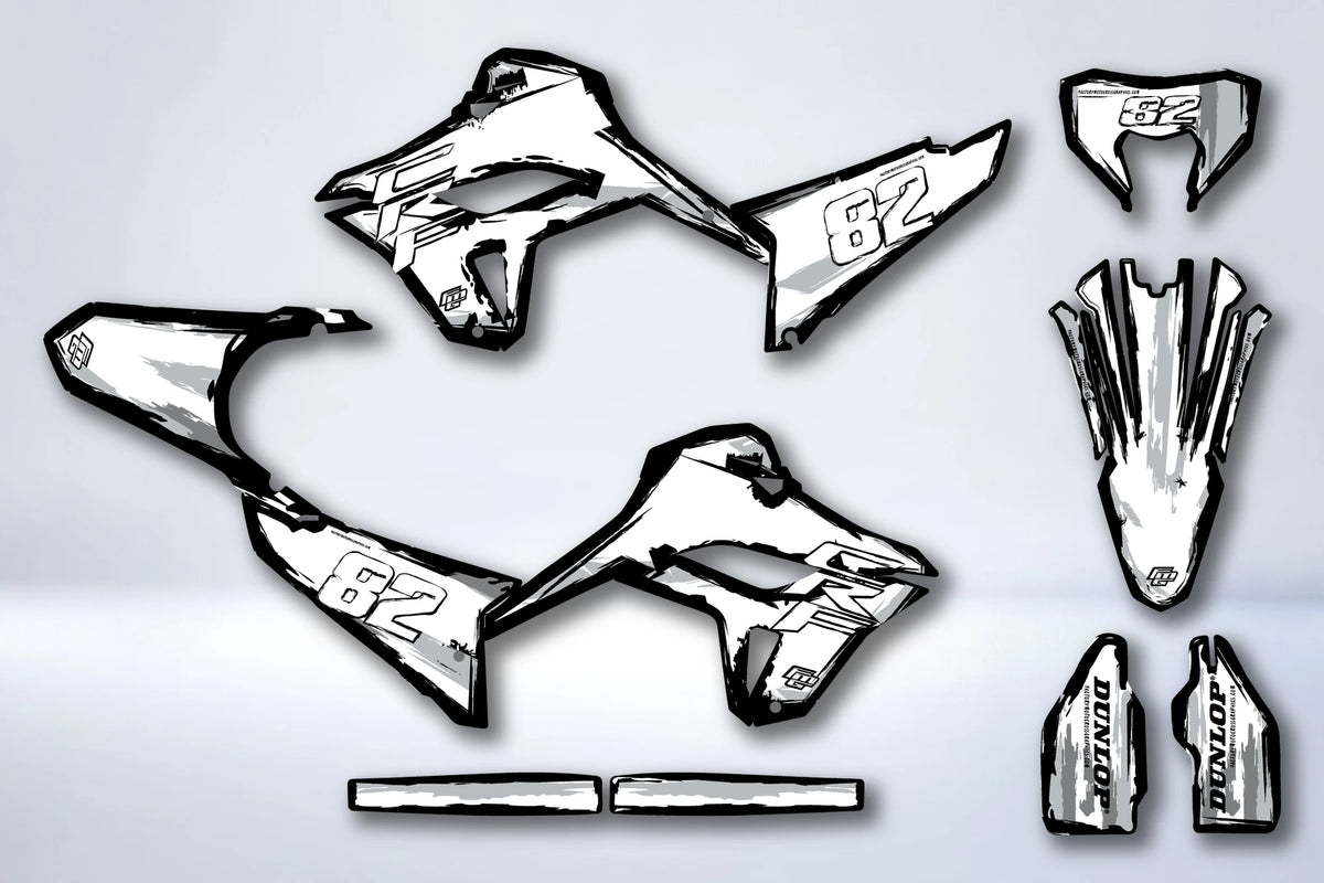 Kit Déco HONDA CRF 250 L / 300 L 2021-2026 - KRYTHOR