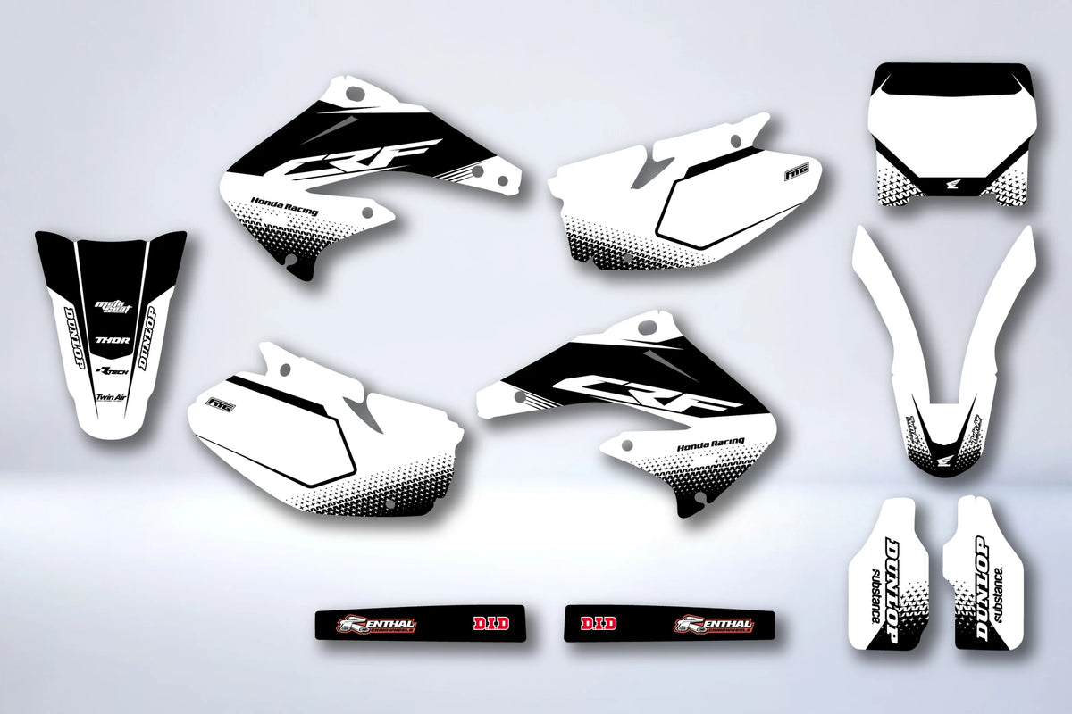 Dekor-Kit HONDA CRF 450 2002-2004 - NOVMOS