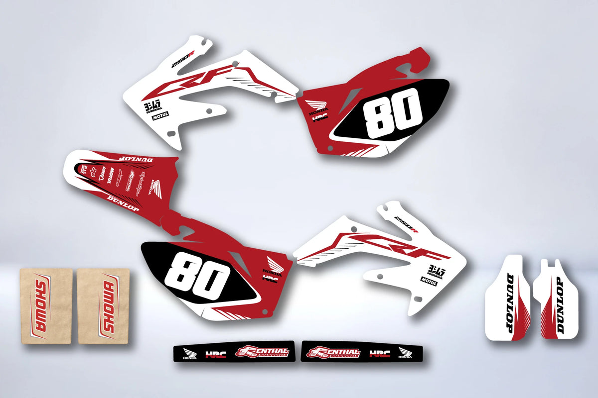 Dekor-Kit HONDA CRF 250 2004-2009 - JORLOR