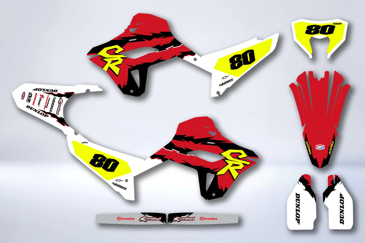 Kit grafiche HONDA CRF 250 L / 300 L 2021-2026 - ICAZEN