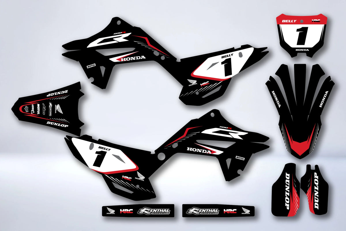 Kit Déco HONDA CR 125 / 250 2002-2012 RESTYLE POLISPORT 2024 - PRONYX