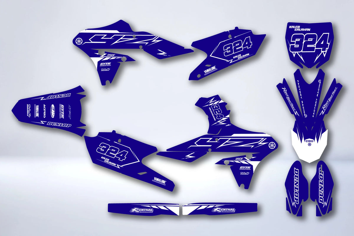 Dekor-Kit YAMAHA YZF 250-450 2014-2017 - RIXQUOR