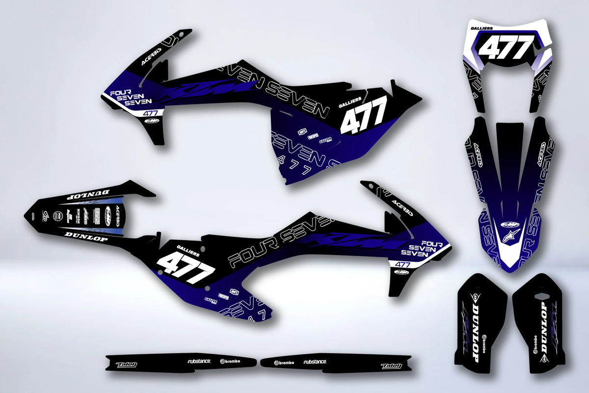 Graphics kit KTM EXC EXC-F SX SX-F 2016-2019 - SKOLEX