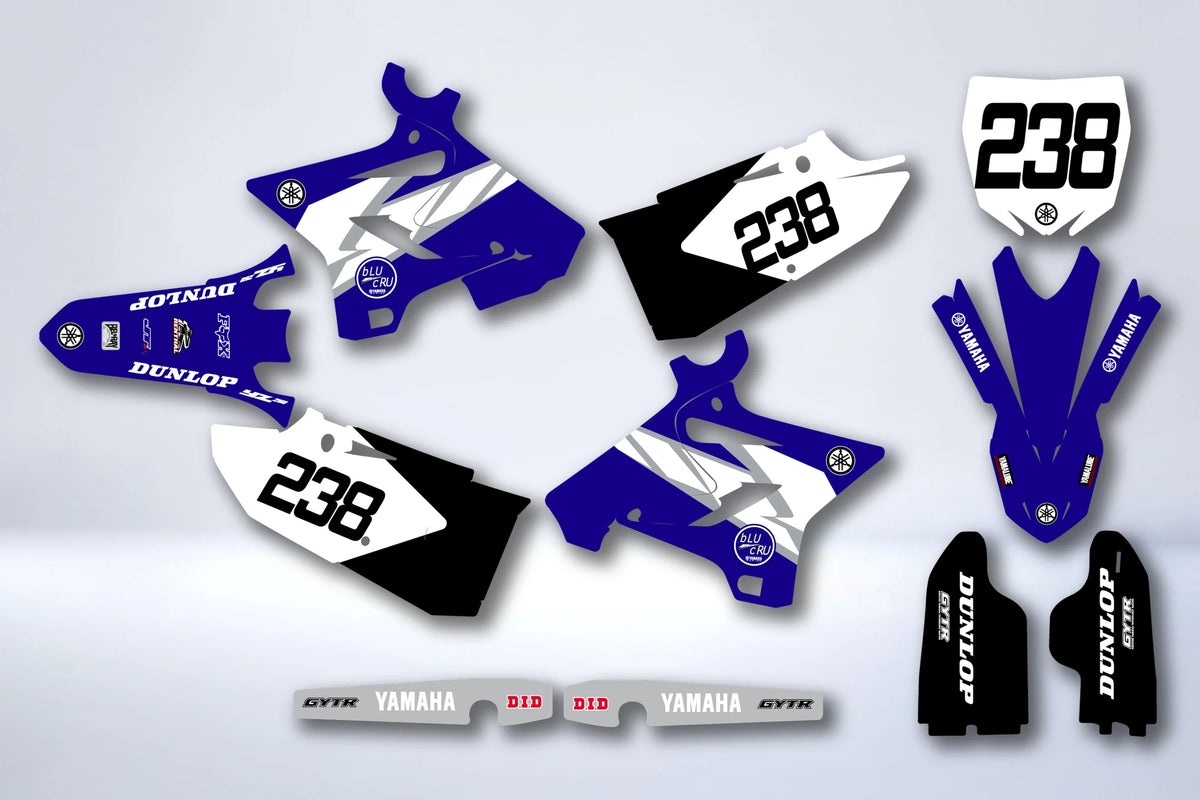 Dekor-Kit YAMAHA YZ 125-250 2002-2020 UFO RESTYLE - KRYTAN