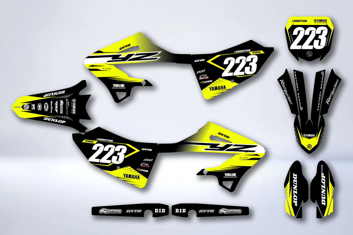Kit Déco Yamaha YZ 125/250 2022-2026 - WARKIS