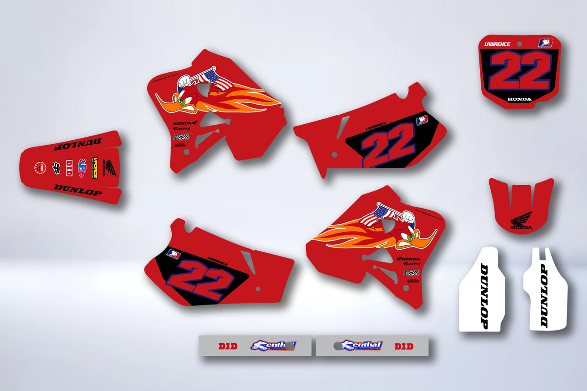 Dekor-Kit HONDA CR 125-250 1995-1997 - WYRXAR