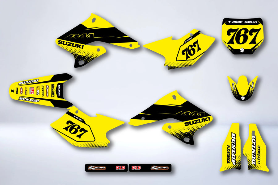 Kit grafiche SUZUKI RMZ 250 2004-2006 - CITRINE