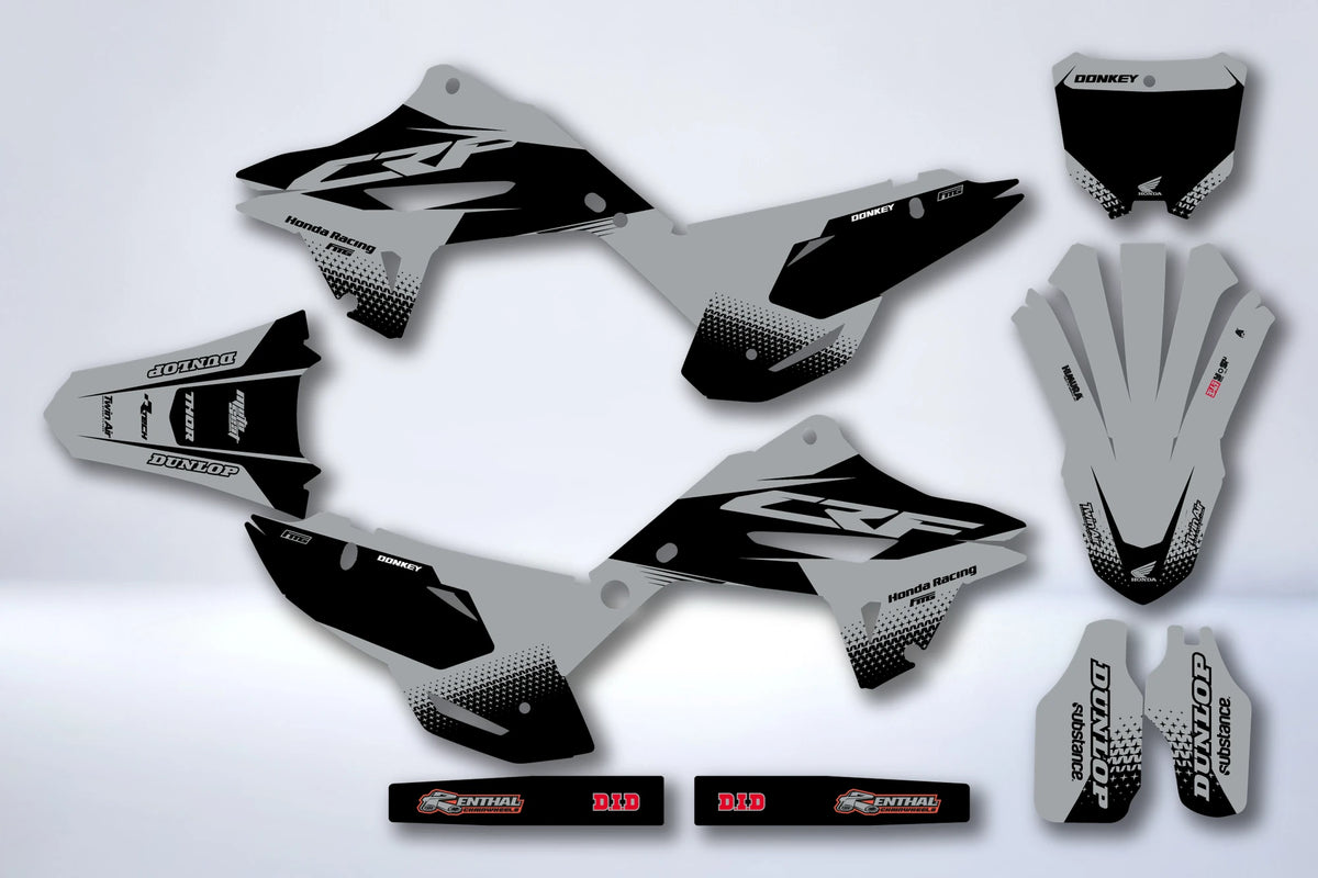 Graphics kit HONDA CR 125 / 250 2002-2012 RESTYLE POLISPORT 2024 - NARLOR