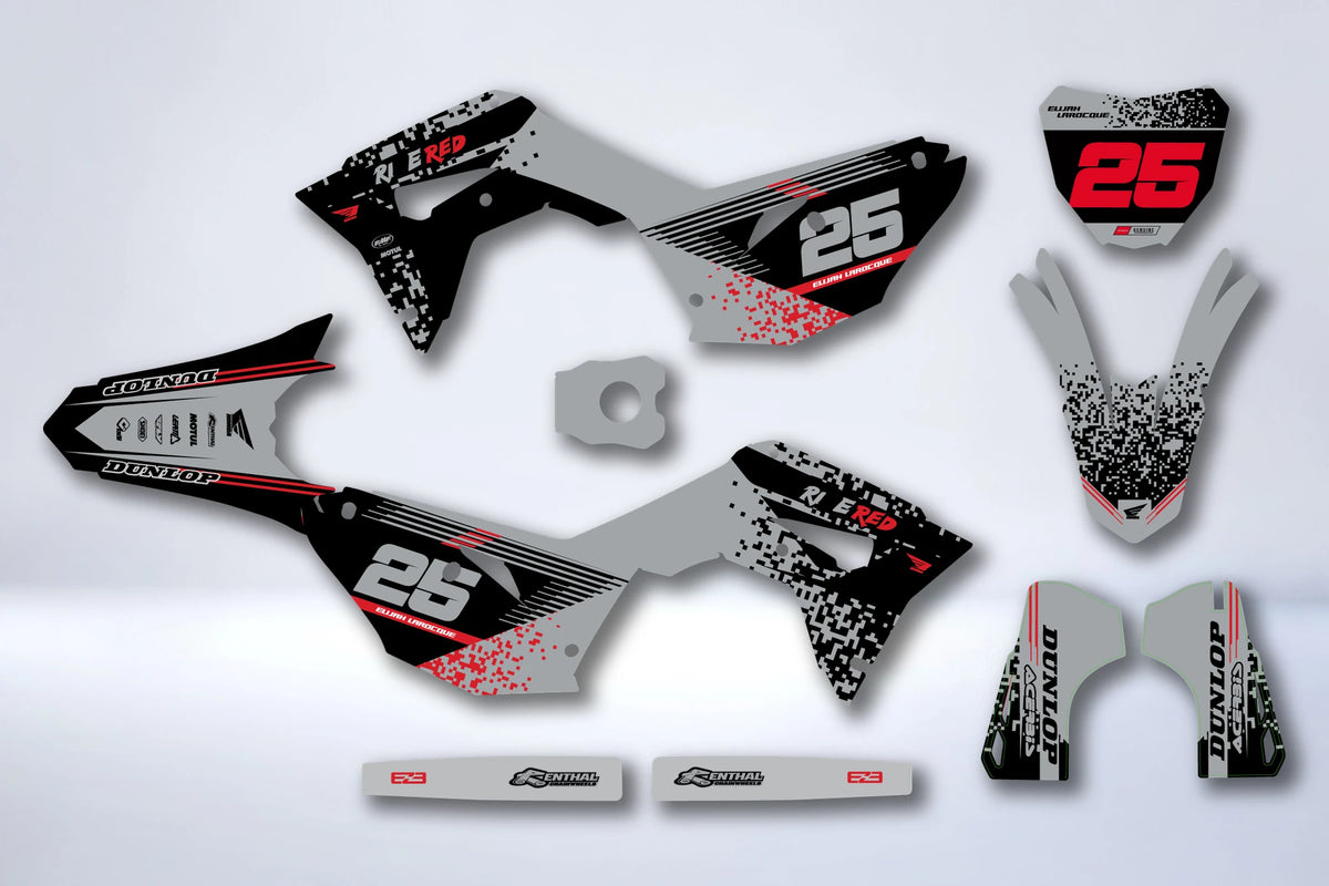 Dekor-Kit HONDA CRF 450 2017-2020 CRF 250 2018-2021 - XORTON