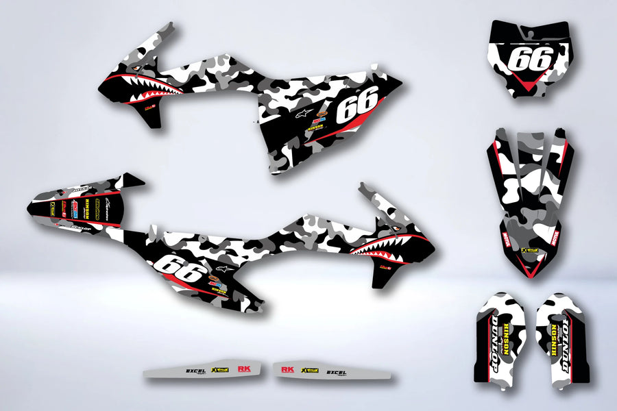 Kit déco KTM SX 85 2018-2024 GLAXAR