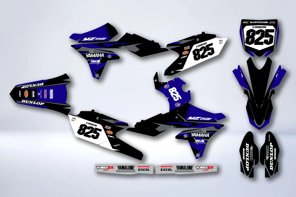Kit Déco YAMAHA YZF 250-450 2014-2017 - BORLIX