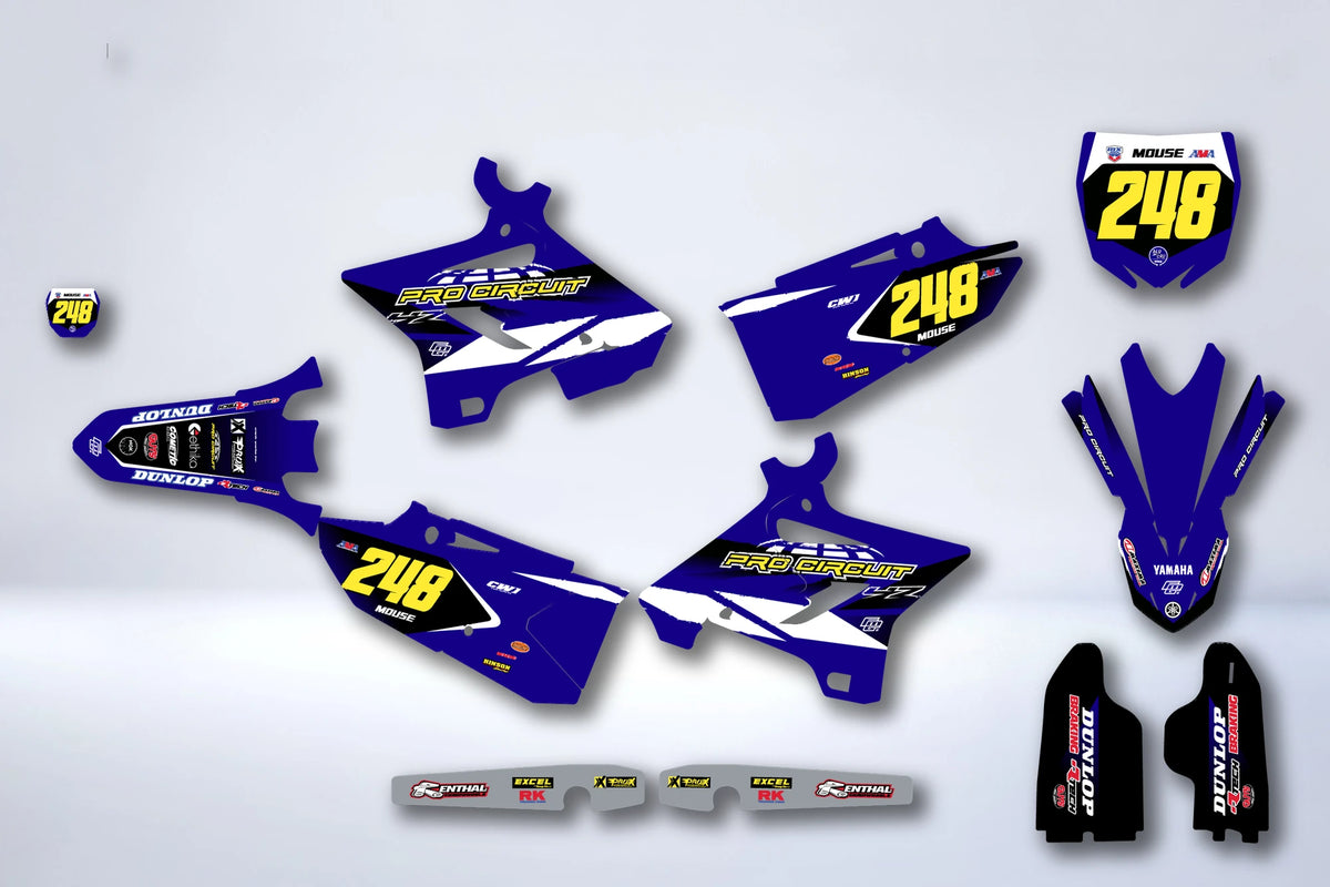 Kit Déco YAMAHA YZ 125-250 2015-2021 - WYRNIS