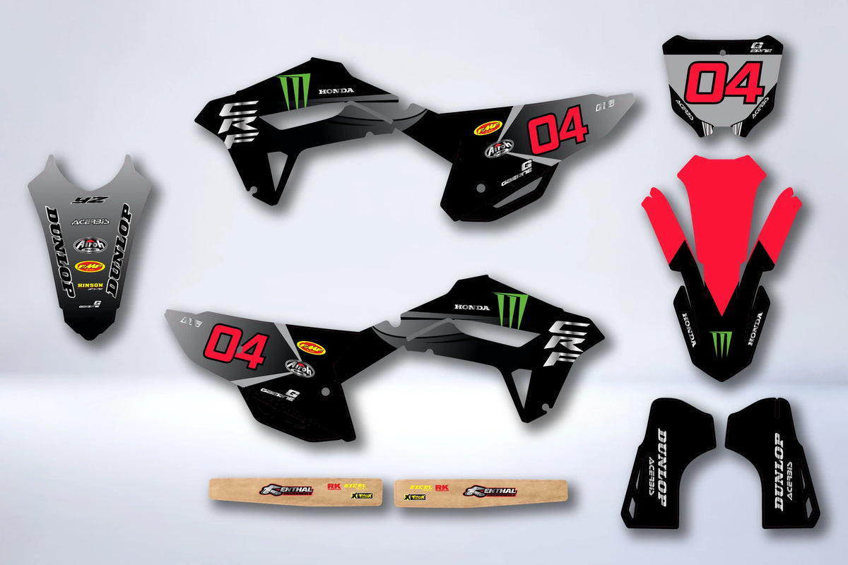 Kit Déco HONDA CRF 250 2022-2024 & CRF 450 2021-2024 - MUDMAX
