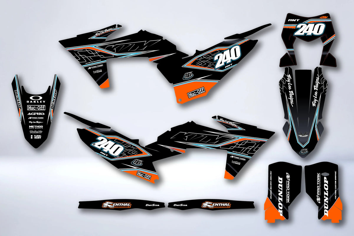 Graphics kit KTM EXC EXC-F SX SX-F 2023-2025 - MYRVYN