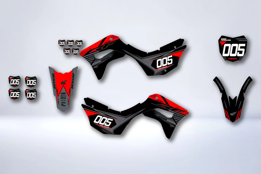 Kit déco HONDA CRF 125 F 2019-2025 PYRGAR