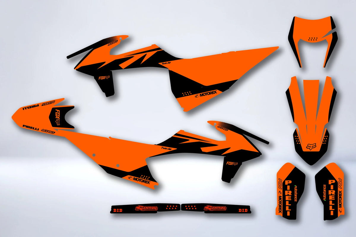 Dekor-Kit KTM EXC EXC-F SX SX-F 2019-2023 - PALQUOR