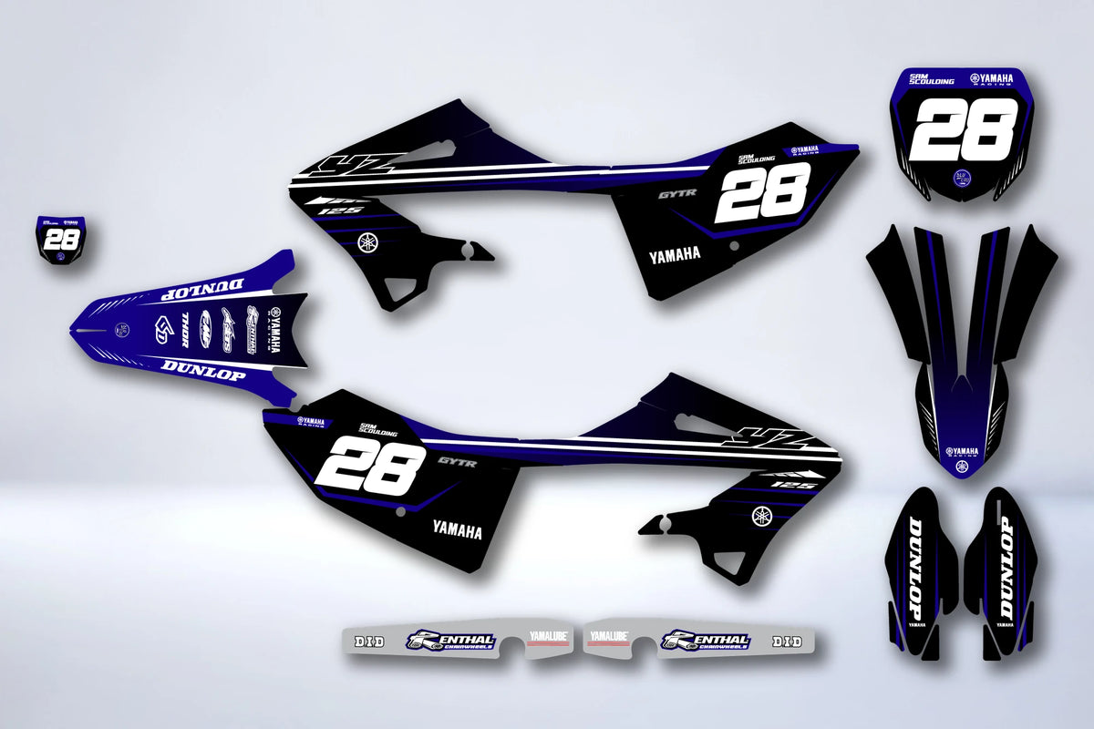 Dekor-Kit Yamaha YZ 125/250 2022-2026 - XORVIX