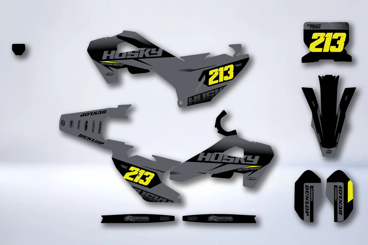 Kit de adhesivos HUSQVARNA TC 85 2025-2026 - VISXIS