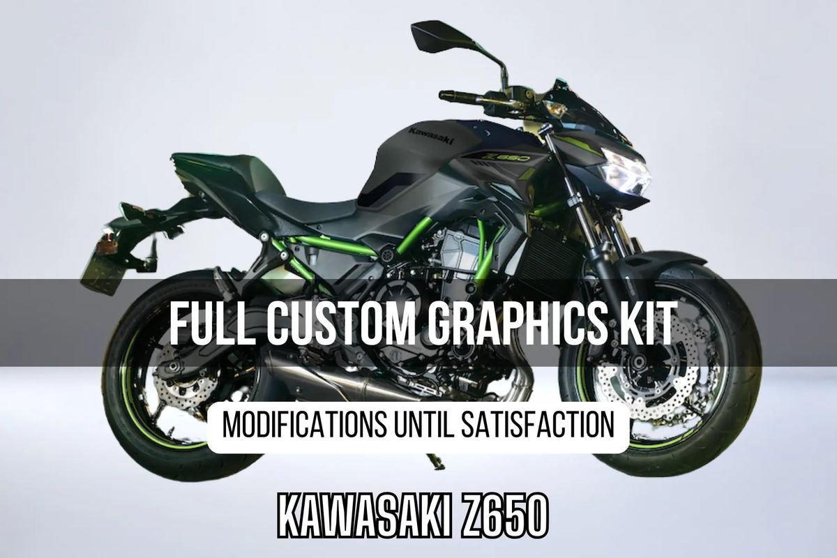Kawasaki Z650 Deco Kit 100% Customized