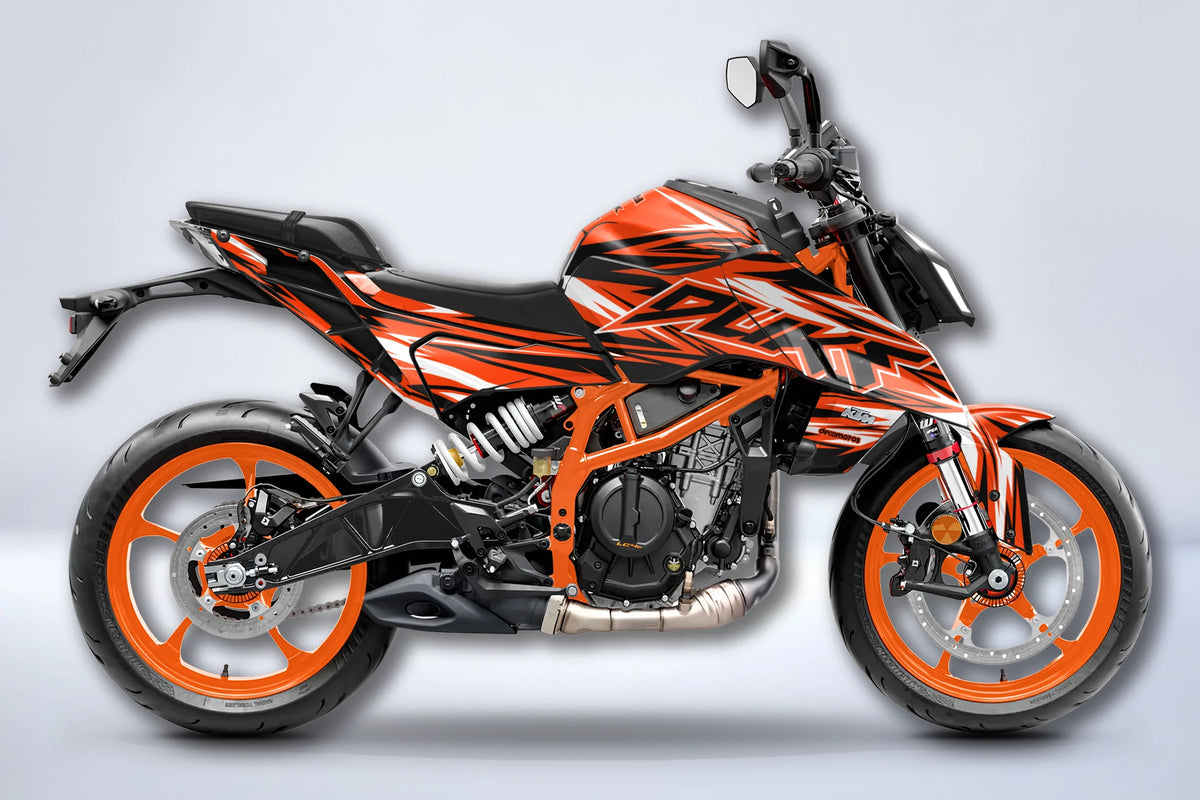 Dekor-Kit KTM 390 DUKE 2024-2025 - FOUDRE