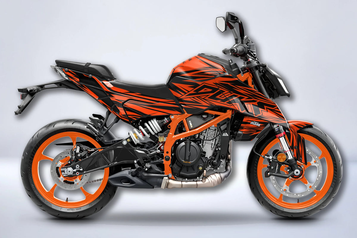 Dekor-Kit KTM 390 DUKE 2024-2025 - FOUDRE
