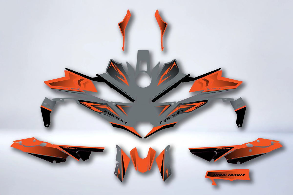 Kit grafiche KTM 1390 R SUPERDUKE 2024-2025 - OURAGAN
